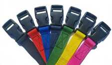 Adjustable Quick Release Webbing Belt 25mm (1") (Various Colours), used for sale  Shipping to South Africa