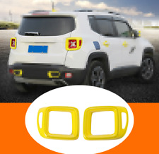 Ajuste para Jeep Renegade 2015-2020 ABS amarelo tampa da lanterna traseira acabamento 2 peças comprar usado  Enviando para Brazil