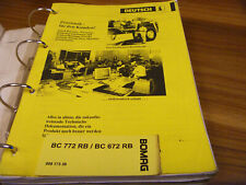 Bomag BC772RB BC672RB Compactador Aterro Loja de Recusa Manual de Serviço de Reparo comprar usado  Enviando para Brazil
