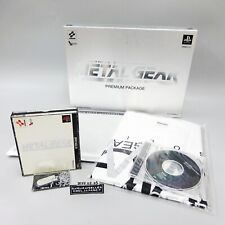 Metal Gear Solid Premium Pacote Conjunto Completo PlayStation PS1 KONAMI MGS comprar usado  Enviando para Brazil