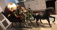 Santa sleigh vtg for sale  Highland Lakes