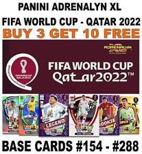 PANINI ADRENALYN XL WORLD CUP QATAR 2022 BASE CARD #154 - #288 for sale  Shipping to Canada