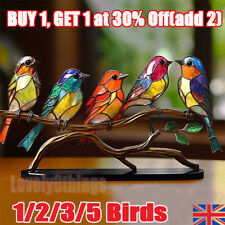 Birds stained glass for sale  MANCHESTER
