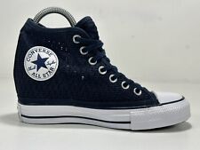 Tênis Converse Chuck Taylor All Star Mid Lux Hidden Wedge malha azul marinho feminino 7 comprar usado  Enviando para Brazil