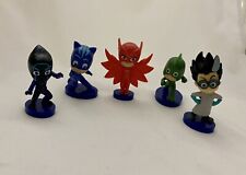 PJ Máscaras Toy Cake Topper Lot Mini Figuras Romeu Noite Ninja Owlette Catboy Brinquedos, usado comprar usado  Enviando para Brazil