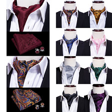 Mens silk ascot for sale  Shipping to Ireland