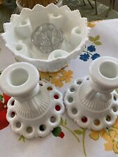 Fenton footed hobnail for sale  Hanover