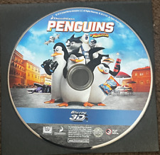 NOVO PINGUINS DE MADAGASCAR 3D (2012) - Disco Blu-ray apenas em capa de plástico transparente comprar usado  Enviando para Brazil
