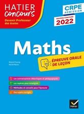 3656479 mathématiques crpe d'occasion  France