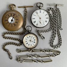 pocket watch gold chain fobs for sale  BRIDGWATER