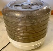 Vintage Nevco Food Dehydrator Jerky Maker H-8011, 4 Settings, 5 trays. for sale  Shipping to South Africa