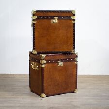 Pair leather storage for sale  NEWARK