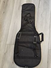 Usado, Mochila acolchoada Fender guitarra elétrica estojo de transporte bolsa gig preta BOM! comprar usado  Enviando para Brazil