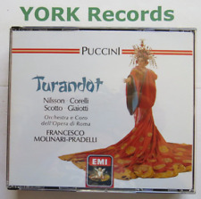 PUCCINI - Turandot MOLINARI-PRADELLI / NILSSON / CORELLI - Ex Con 2 CD Set EMI comprar usado  Enviando para Brazil