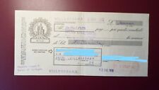 Cambiale tratta banco di Sardegna 1979 da 100.000 lire Villaurbana Sardegna usato  Fordongianus