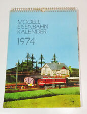 Modelleisenbahn kalender 1974 gebraucht kaufen  Neugersdorf