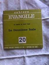 Cahiers evangile numéro d'occasion  Marseille IV