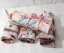 Fabric Scrap Bag/Roll #1 - 20 Pieces Variety - Varied Sizes - Build Your Stash , used for sale  Shipping to South Africa
