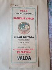 Calendario 1923 pastiglie usato  Milano