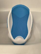 Soporte de baño para bebé bañera azul turquesa para bebés niños ducha antideslizante segunda mano  Embacar hacia Argentina