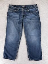 Calça jeans feminina frágil 17 azul lavagem elástica bordada mistura de algodão comprar usado  Enviando para Brazil