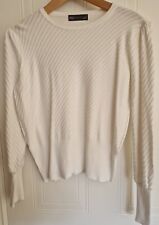 Womens ivory ribbed for sale  OAKHAM