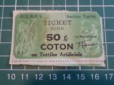 Ticket coton section d'occasion  Pont-de-l'Arche