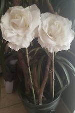 Faux white rose for sale  Tempe