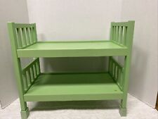 American Girl 18" Doll Green Camp Lake Rare Bunk Beds only for sale  Stafford