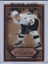 SIDNEY CROSBY ROOKIE CARD Pittsburgh Penguins HOCKEY RC 2005 Upper Deck Phenom! for sale  Shipping to South Africa