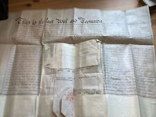 1879 Testamento del reverendo Robert Hornby de Bayston Hill, usado segunda mano  Embacar hacia Argentina
