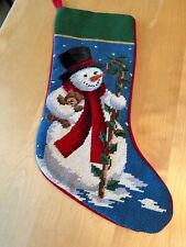 Christmas stocking snowman for sale  Sturtevant