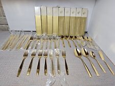 Vintage flatware gold for sale  Berwick