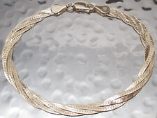 solid gold herringbone chain for sale  Forest Grove