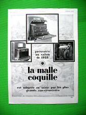 Publicite presse malle d'occasion  Mazamet