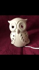 Ceramic owl electric for sale  BRIDGWATER