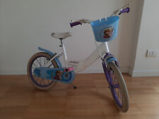 Bicicletta bianca bambina usato  Torino