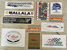 11 pegatinas vintage de Fórmula 1 y varias otras en buen estado segunda mano  Embacar hacia Mexico