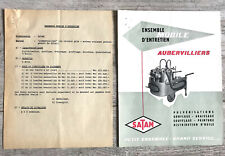 Ancien document publicitaire d'occasion  Giromagny