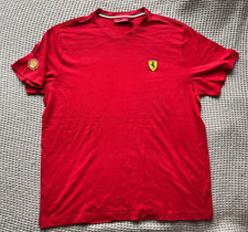 Usado, Camiseta masculina Ferrari produto oficial licenciado Scuderia vermelha short sl GG comprar usado  Enviando para Brazil