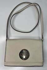 Kate Spade Newbury Lane Sally Crossbody Ivory Leather Small Lined Bag Designer for sale  Shipping to South Africa