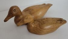 Pair ducks carved for sale  Stuarts Draft