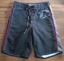 Jet Pilot Board Shorts 32 Black Red Swim Beach Coast Trunk Surf Outdoor Preppy for sale  Shipping to South Africa