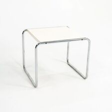 1960 Marcel Breuer para Gavina/Knoll Laccio mesa lateral modelo B9 laminado branco comprar usado  Enviando para Brazil