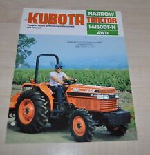 Kubota L4150 DT-N Wąski 4WD Diesel Tractor Japońska broszura Broszura Broszura na sprzedaż  PL