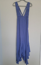 Vestido Maxi Free People tamanho S Sem Mangas Cris Cross Back Showstoper Midi Roxo comprar usado  Enviando para Brazil