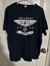 Usado, Camiseta masculina logotipo Top Gun Tom Cruise X-Large Maverick Aviators comprar usado  Enviando para Brazil