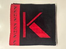 Toalha de banho vintage Krizia para casa vermelha preta padrão pós moderno algodão comprar usado  Enviando para Brazil