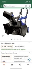 snowjoe ultra snowblower for sale snowjoe ultra snowblower for sale Worden