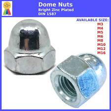 Dome nuts m10 for sale  NEWPORT